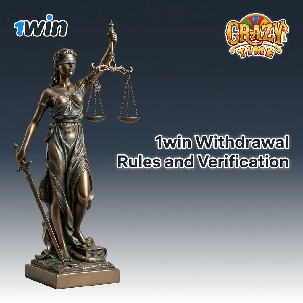 1win withdrawal rules document showing verification steps and payout policies for Indian players